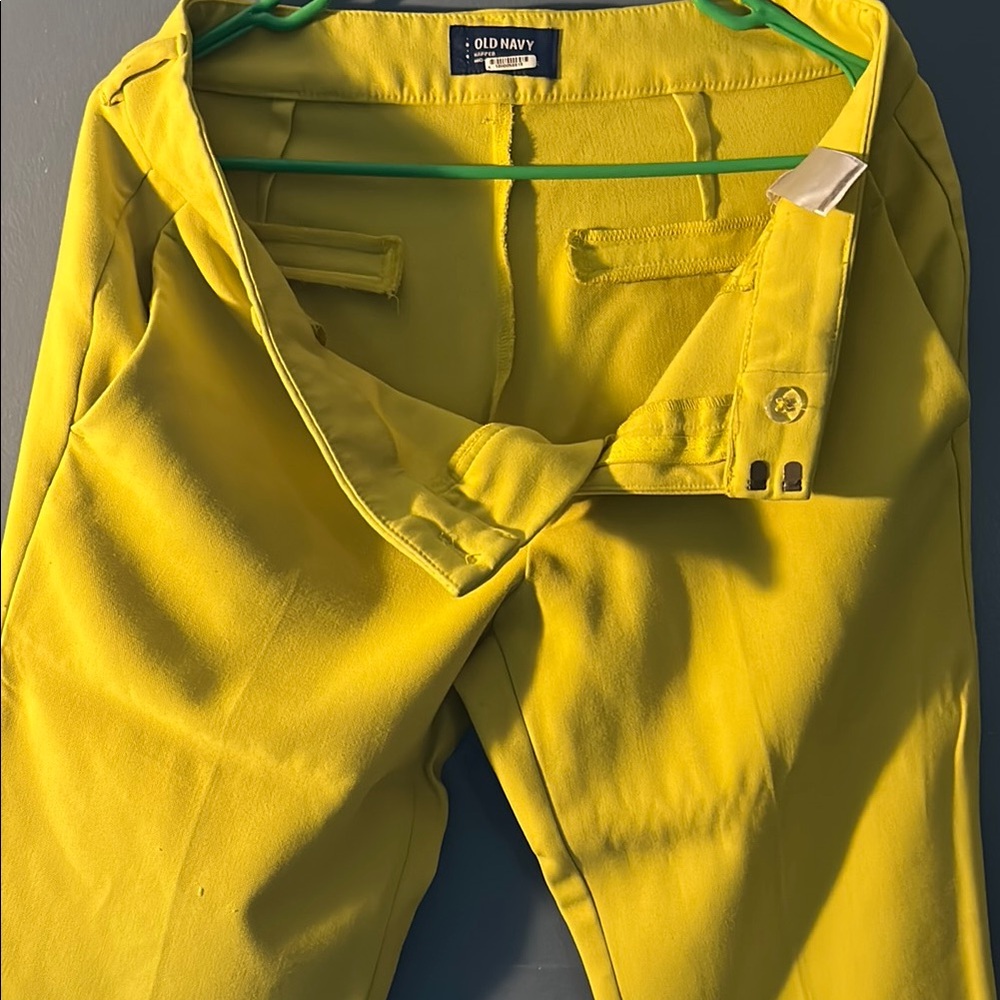 Old Navy Men's Yellow Pants